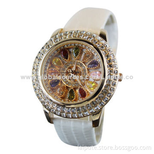 Sale newest fashion lady's crystal watch with Japan movementNew